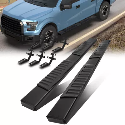 2PCS Running Board For Ford F-150 F-250 F-350 Super Duty Crew Cab 6'' Side Step • $134.88