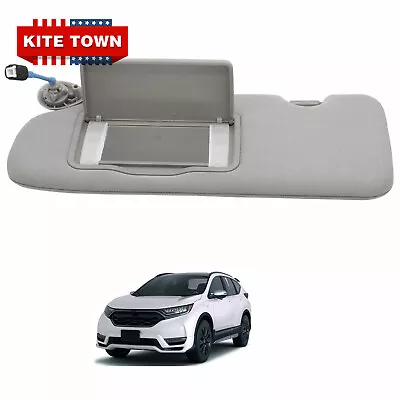 Left Driver Sun Visor Gray With Mirror For Honda CR-V EX EX-L Touring 2017-2022 • $59.99