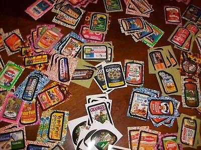 Topps 2008 Wacky Packages Series 2 Flashback Sticker Trading Cards Lot (136) NEW • $38.40