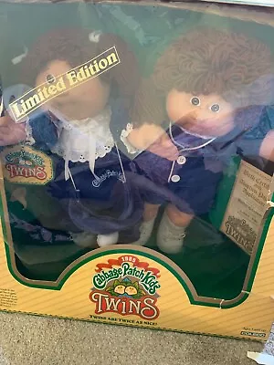 1985 Cabbage Patch Twins - Limited Edition In Original Box RARE!!! • $150