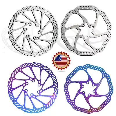 Bicycle Disc Brake Rotor 160/180/203mm 6 Bolt Bike Caliper Fit Shimano SRAM Avid • $8.69