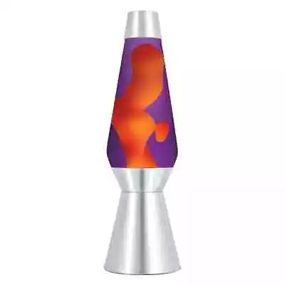 27  Lava Motion Lamp Grande Yellow Wax Purple Liquid #6825 New In Box Sealed • $179.95