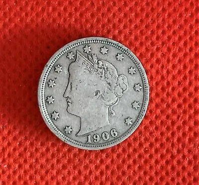$5.90 • Buy Liberty Head V Nickel 1906-P (Lot #GLN-54a)