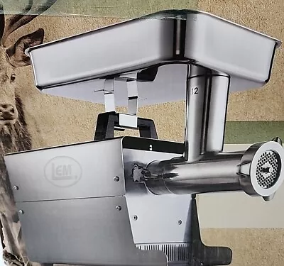 NEW LEM Bigbite Meat Grinder 0.75 HP # 12 Bigbite Meat Grinder Mod: 1780 • $519.99