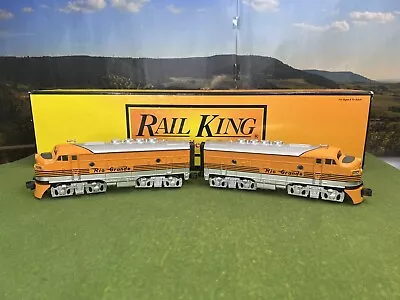 Rail King Mth Denver Rio Grande F3 Aa Diesel Set 3 Rail With Horn #30-2184-0 • $225