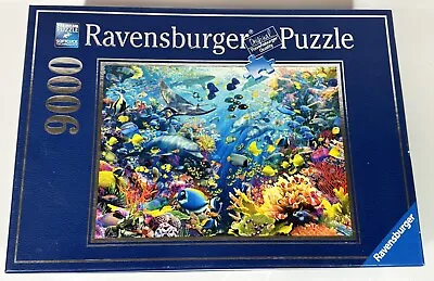 Ravensburger Underwater Paradise Coral Reef Tropical Fish 9000 Pc Jigsaw Puzzle • $119.99