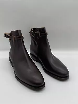 RM Williams Boots Womens AU 9 D Chestnut Eden Buckle Leather Dress Shoes Work • $279