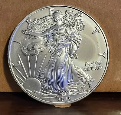 2019 American Eagle Liberty 1 Oz American Fine Silver One Dollar Coin .999 FS • $40