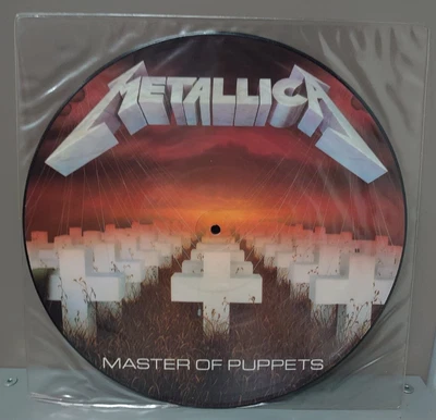 £50 • Buy Metallica 12  Vinyl Master Of Puppets Picture Disc LP Excellent Condition 1986