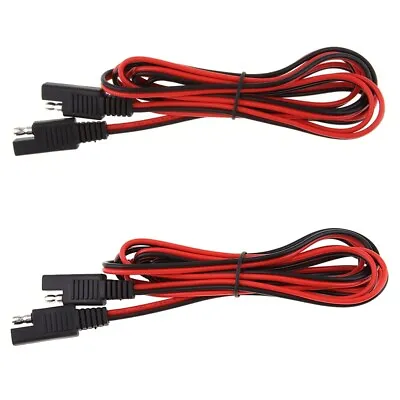 $14.22 • Buy 2M Battery   2Pin SAE Extension Harness Tender Cable Cord