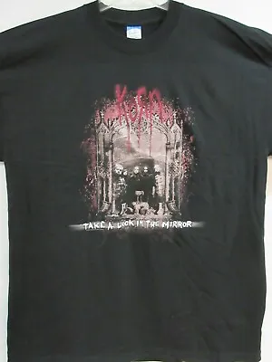 $12.99 • Buy Korn Official Merch Look In Mirror 2003 Band Concert Music T-shirt Extra Large