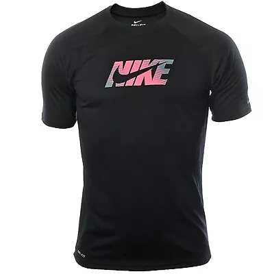 *NEW - NIKE Men's Logo Dri-FIT Hydroguard Short Sleeve T-Shirt : S - XXL • $16