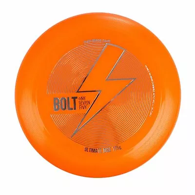 Frisbee BOLT OneSevenFive - Ultimate Frisbee Flying Disc! - UV Orange • £14.95