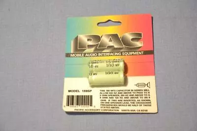 PAC 159SP 2-pack 159mfd Non-polarized Bass Blocker Capacitor Pass 250HZ At 4Ω • $6.95