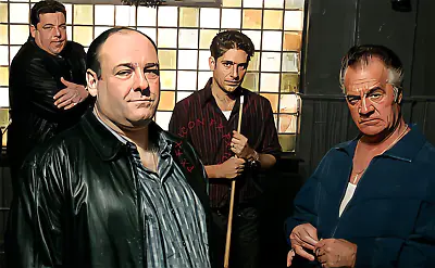 The Sopranos Poster -tony & Crew- Tv Series Gangsters Mob Mafia Poster • $11.99