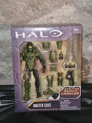 Halo Universe Series Wave 1 MASTER CHIEF BAF Alpha Crawler Build A Figure NEW • $65