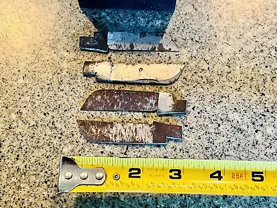 $4 • Buy Vintage Unmarked Original Factory Carbon Sheepsfoot Knife Blade Parts/repair