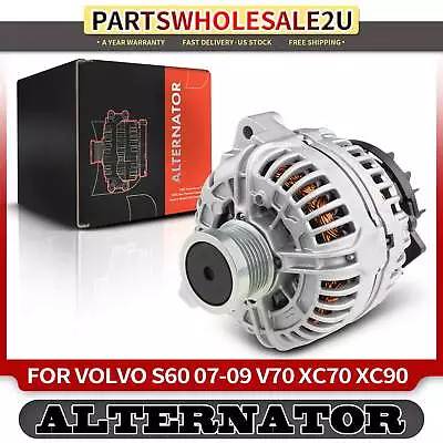 Alternator For Volvo S60 V70 XC70 XC90 160Amp 12Volt CCW 6-Groove Clutch Pulley • $152.99