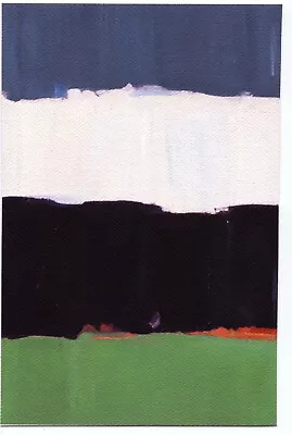 Mark Rothko Inspired Green Pathway Landscape Art Print High-Quality Canvas • £19.28