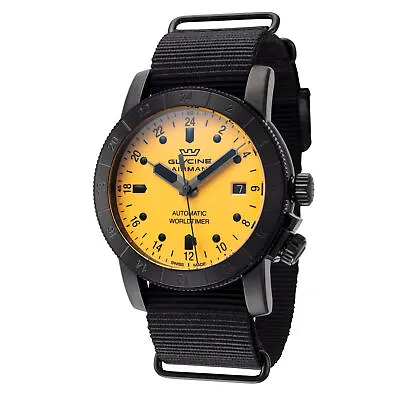 Glycine Men's Airman Contemporary 42mm Automatic Watch GL0463 • $842.13