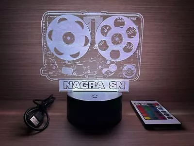 RGB Led Lamp Logo Nagra SN Reel Tape Recorder (SNS Version) Sony Walkman • $58.72