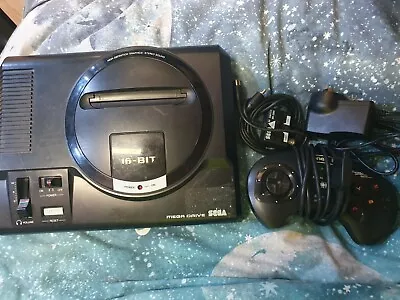 Sega Mega Drive 1 Console + Controller + Original RF Switch. • $129.95