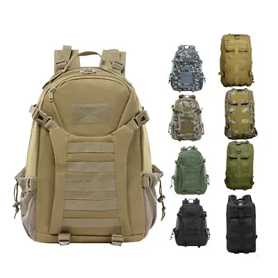 Tactical Backpacks Military Molle Army Assault Pack Bag Hiking Treeking Rucksack • $25.99