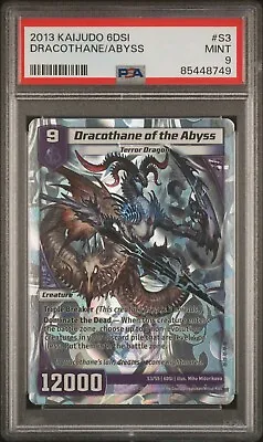 Psa 9 2013 Kaijudo Dragonstrike Infernus S3 Dracothane Of The Abyss • $37.95