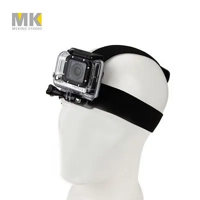 Digital Camera Head Helmet Strap Band Mount Holder Belt Harness For All GoPro • $7.99