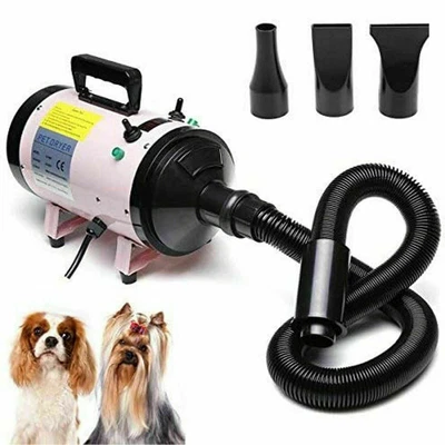 £54.37 • Buy 2800W Speed Dog Hair Dryer Dog Cat Pet Grooming Hairdryer Motorbike Car Heater