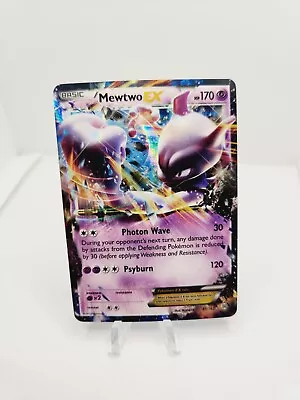 Pokémon TCG Mewtwo-EX BREAKthrough 61/162 Holo Holo Rare EX HP • $3.87