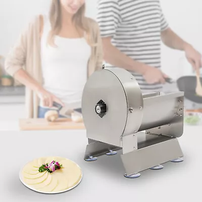 Cabbage Shredder Silver Commercial Potato Slicer Fruit Vegetable Slicing Machine • $182.40