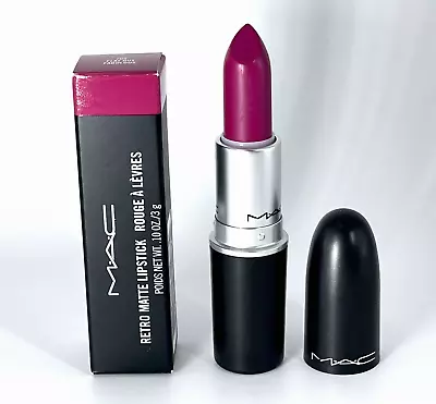 MAC Retro Matte Lipstick 705 FLAT OUT FABULOUS Full Size 3g .1oz Plum New In Box • $18.85