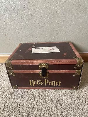 Harry Potter Hardcover Book Set 1-7 With Limited Edition Storage Case Trunk • $100