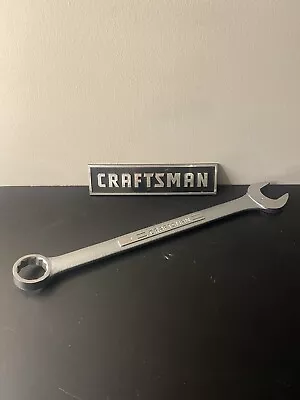 Vintage Craftsman 44705 1” VV 12Pt Combination Wrench FORGED IN USA • $24.77