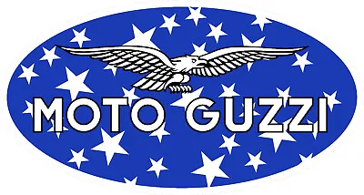 #3658 (1) 6  Moto Guzzi V9 V7 Racer Scrambler Decal Sticker LAMINATED • $4.39