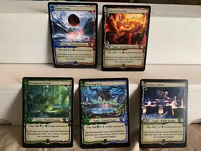 ShockLands Alternate Art Version Steam Vents Breeding Pool Watery Grave • $20