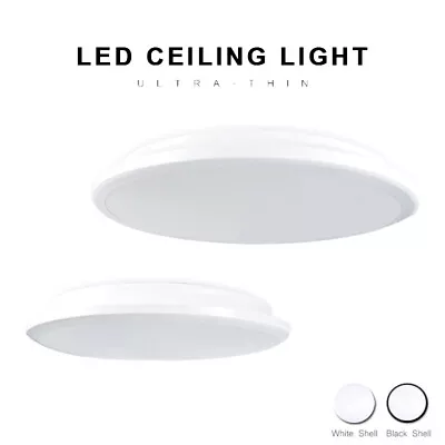 LED Ceiling Lamp 12W/18W Modern Balcony Lights Hardwire Oyster Lights Cool White • $18.90