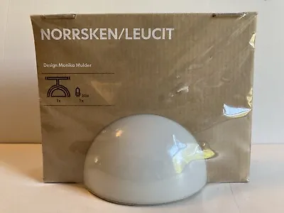 IKEA NORRSKEN STRATOSFAR UFO Lamp And Bulb NIP Discontinued • £24.10