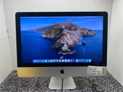 £99.95 • Buy Apple IMac 21.5  2.7GHz I5 1TB HDD 16GB RAM A1418 LATE 2012 CATALINA  CHIPED #4D