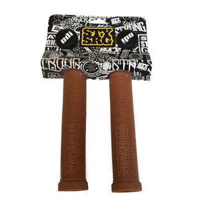 ODI Stay Strong Lion Heart BMX / Scooter Bicycle Cycle Bike Grips Brown - 143 MM • £20.42