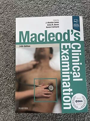 £39.99 • Buy Macleod's Clinical Examination – 14th Edition – Innes Dover + Fairhurst *NEW*