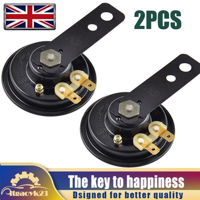 £9.99 • Buy Motorcycle Horn DC 6V 105DB Trumpet Ling Bracket Kit Scooter Moped Loudspeaker