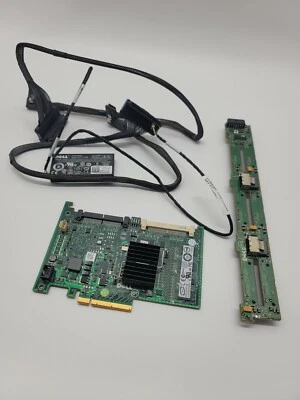 $44.99 • Buy Dell PowerEdge R710 2950 2970 PERC 6i SAS RAID Controller + Battery + Backplane
