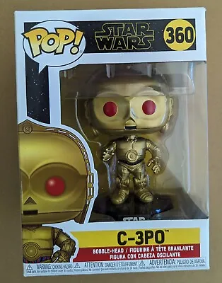 Star Wars Funko Pop - C-3PO (Red Eyes) - The Rise Of Skywalker - No. 360 • $19.99