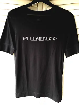 Marc By Marc Jacobs Womens Black Slogan  Hullabaloo  Short Sleeve T-Shirt MEDIUM • £20