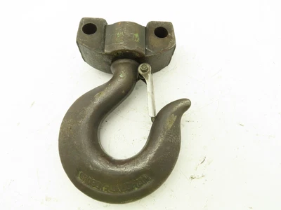 $74.99 • Buy Crosby J 5 Ton Hoist Hook Threaded Swivel Shank W/Latch