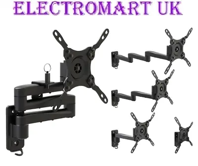 Tv Cantilever 3 Arm Lockable Wall Bracket Caravan Motorhome Boat 13 To 40   • £39.90