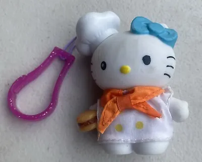 Sanrio Hello Kitty Mcdonalds Doll Toy Figure Happy Meal Chef Hamburger 2000 VTG • $3.84