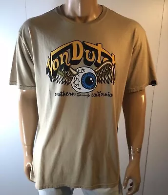 Von Dutch Men’s Sand T-Shirt Size 3XL • $45